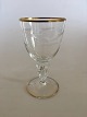 Lyngby Seagull 
Claret Glass 
from Lyngby 
Glassworks. 
13.3 cm H. 
Glass Service 
with gold on 
rim ...