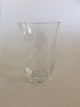 "Wien Antik" 
Ølglas fra 
Lyngby Glas. 
Måler 12.2 cm 
(4 51/64 in). 
Krydsslebet 
Glas. Fra 
omkring 1956.