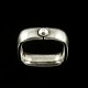 Georg Jensen. 
Ring i sterling 
sølv #252
Stemplet med 
post-1945 GJ 
stempler.
Str. 48 ...