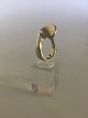 Hans Hansen 
Sterling Sølv 
Ring. 
Ringstørrelse 
52. Vejer 14 
gram.