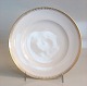 26 pcs in stock
025 Diner 
plate 24,5 cm 
(325) Luna: 
White base, 
gold rim 
decoration, 
form 601