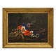 I. L. Jensen, 1800-56, oil on plate. Signed "I L Jensen". Visible size: 
28x37,5cm. With frame: 38x47,5cm
