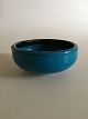 Royal 
Copenhagen 
Unique 
Stoneware Bowl 
by Nils 
Thorsson. Blue 
Glaze with Lady 
Portrait. 5.5 
cm ...