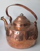 Large Danish 
antique water 
kettle in 
copper. 19th 
century. With a 
hank and a 
thigh. 
Unstamped. ...