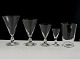 Ida glas, 
Holmegaard 
glasværk, 
designet af 
Jacob Bang 
1937:
Rødvin, højde 
14,5 cm. Pris: 
200 ...