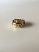 Georg Jensen 18K Guld og Hvidguld Brilliant Fusionsring af Nina Koppel