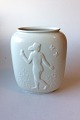 Royal 
Copenhagen 
Blanc de Chine 
vase with naked 
Young man and 
woman no. 4117.
Measures 23cm 
/ ...