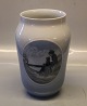 Royal 
Copenhagen 4384 
RC Vase Fanoe 
mother and girl 
in regional 
dress at the 
seaside 25.5 cm 
 In ...
