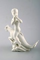 Harald Salomon 
for Rörstrand, 
blanc de 
chine/hvidglaseret 
figur 
forestillende 
faun/panfigur 
...