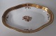 Royal 
Copenhagen, 
9026, fad, guld 
kurv, 20. årh. 
København, 
Danmark. 
Dekoreret med 
blomster og ...