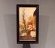 Small painting 
in warm colors 
and black 
wooden frame, 
in great 
condition.
H - 45 cm and 
W - 25 ...