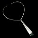Hans Hansen. 
Sterling Silver 
Neckring / 
Pendant with 
Amazonite - 
Bent Gabrielsen 
- ...