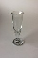 Holmegaard 
Flutes, Sherry 
Flute. Per 
Lütken 1978. 
Measures 16.5 
cm / 6 1/2"