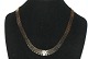 Brick Necklace 
with Rope, 14 
karat gold
Stamped: 585. 
GIFA
Length 41 cm.
Width 7.3 - 
10.7 ...