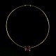 Karen Strand 
1924-2000. 14k 
Gold Necklace 
with Amethyst. 
Denmark 1960s
Designed and 
crafted by ...