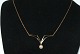 Anchor Necklace 
with Pearl 
Pendant, Gold 
14 Karat
Stamp: Acid 
test 585
Length 41 cm.
Chain ...