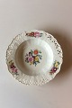 Royal 
Copenhagen 
Saxon Flower 
Deep Plate 
Premium model 
with pierced 
border
Measures 24.5 
cm / 9 ...