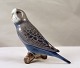 Bing og 
Grøndahl fugl i 
porcelæn, blå 
undulat nr. 
2210, undulaten 
er 1. 
sortering, ...