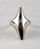 Georg Jensen. Ring of sterling silver.
