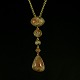 Karen Strand. 
18k Gold 
Necklace with 
Sunstones / 
Sólarsteinn.
Designed and 
crafted by 
Karen ...