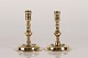 Pair old 
Nestved 
candlesticks of 
brass from 19th 
mid Century
Height 16,5 cm 
- diameter 11,3 
...