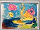 Eigil Moe 
(1909-89):
Komposition.
Olie/akvarel/pastel 
på papir.
Sign.: E. Moe.
Lille mærke 
...