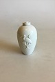 Royal 
Copenhagen 
Porcelain Vase 
with Lid No 
3300. Designed 
by Arno 
Malinowski. 
Measures 11 cm 
/ ...
