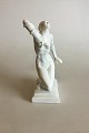 Herend Blanc de 
Chine Figur 
Cleopatra med 
Slange. Måler 
24,5 cm