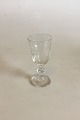 Holmegaard 
Dansk glas 
Christian VIII 
Snapseglas. 
Måler ca. 8,5 
cm