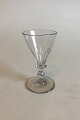 Holmegaard Old 
Anglais Glass 
Measures 12cm 
/ 4 7/10"