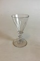 Holmegaard 
Gammelt Anglais 
Glas. 
Måler 12,8 cm