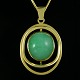 Valdemar Aage 
Lind 1943-1987. 
18k Gold 
Necklace with 
Jade.
Designed and 
crafted by 
Valdemar ...