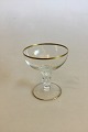 Lyngby 
Glassworks 
Seagull Liqueur 
Glass without 
engraving. 
Measures 8 cm / 
3 5/32 in.