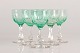 Derby Glasses 
for whitewine 
made of green 
glass
Height 12 cm - 
diameter 6,5 cm
Mint condition
