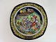 Björn Wiinblad. 
Rosenthal. 
Christmas plate 
1992. Diameter 
28 cm.