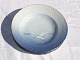 Bing & 
Grondahl, 
Seagull frame 
with gold, 
Small deep 
plate # 23 # 
323, 21cm in 
diameter, 
Design ...