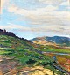 Dorph, N.V. 
(1862 - 1931) 
Danmark: 
Islandsk 
Landskab.