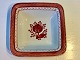 Beautiful red 
Tranquebar 
serving bowl in 
faience # 
13/1337 19/19 
in diameter 
from Royal ...