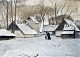 Due, Ole (1875 
- 1925) 
Danmark. Scene 
fra Dyrehaven.
Olie på 
lærred. 
Signeret. 27 x 
37 ...