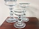 3 beautiful 
Marcur Glass 
candlesticks 
can be used 
both to 
kronelys and 
brazier. Small 
17cm high, ...