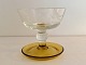 Kastrup 
Glassworks, Lis 
Glass, Dessert 
Bowl with amber 
foto, 9cm tall 
*Perfect 
condition*