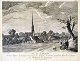 Wagner, Jaques 
(18. årh.): 
Parti fra 
Flanderen. 
Kobberstik
Signeret. 
Efter David 
Teniers ...