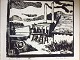 Svend Erik 
Jensen (født 
1919):
Aalborg Elværk 
1953.
Linoleumstryk 
på papir.
Sign.: E (i 
...