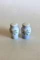 Bing and Grondahl Falling Leaves Salt and Pepper Shakers No. 52A and No. 52B