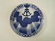 Royal 
Copenhagen. 
Mindeplatte 
#77. Odd Fellow 
Ordenens 
hospital i 
Dansk 
Vestindien. 
Diameter 15 ...