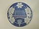 Royal 
Copenhagen. 
Mindeplatte 
#113. 
Foreningen af 
Handelsrejsende.
 
Diameter 20 
cm. Produceret 
...