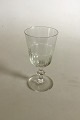 Holmegaard 
Dansk glas 
Christian VIII 
Vinglas. Måler 
16 cm