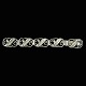 Chr. Veilskov. 
Skønvirke 
Armbånd i Sølv.
Tegnet og 
udført hos Chr. 
Veilskov - 
Copenhagen 1963 
- ...