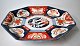 8 edge Imari 
plate, 19th 
century. Japan