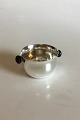 Georg Jensen Sterling Silver Sugar Bowl with Handles of Ebony No 80 B